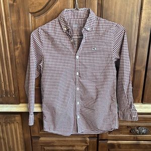 Boys Vineyard Vines gingham buttondown